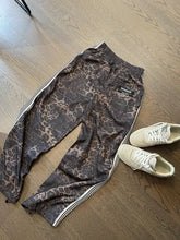 Threebooy 90s American Vintage Leopard Stitching Striped Slacks Y2K Mens Street Hip-Hop Harajuku Sweatpants Mopping Pants Streetwear